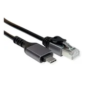 VALUE kabel USB 3.2 USB-C - RJ45, M/M, 1 m, crni 12.99.1165-10