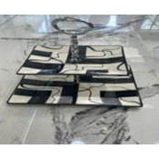 Tacna tiers plate vlack and white krev-4190 ( 708026 )