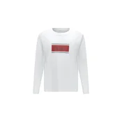 JACK & JONES Majica JJBUSTER antracit / temno rdeča / bela