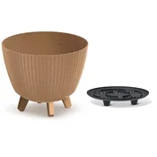 shumee Lamia ECO Wood DLAL300W naravni cvetlični lonček Prosperplast