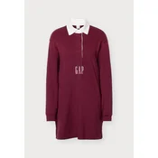 GAP Obleka burgund/bela