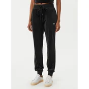 Guess Spodnji del trenirke V3BB27 K0232 Črna Regular Fit