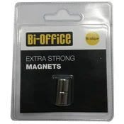 MAGNETI ZA STEKLENE TABLE, Bi-Office, 2 KOS
