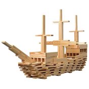 Gradnja od drvenih blokova Classic World – 250 dijelova