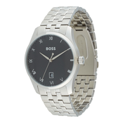 BOSS Black Analogna ura, srebrna