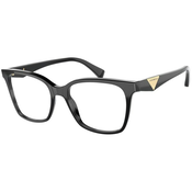 EMPORIO ARMANI Okvir za naocare 0EA3173 5017 51, Ženski, Crni