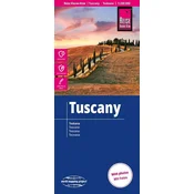 Reise Know-How Landkarte Toskana | Tuscany (1:200.000)