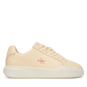 Superge Calvin Klein Chunky Cupsole Laceup Lth Ml YW0YW01947 Bela