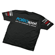 Trening majica Polleo sport, črna - S