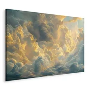 shumee Slika - Zadnji dih dneva: oblaki, osvetljeni z večernim sijem