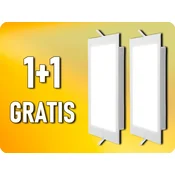 V-TAC LED vgradni panel z napajalnikom 18W, kvadrat, 1+1 gratis! Farba svetla: Dnevna bela