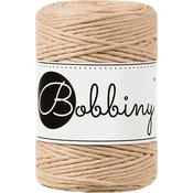 Bobbiny Macrame Cord 1,5 mm 100 m Biscuit Vrvica