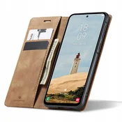 shumee Denarnica Spacecase za Galaxy A56 svetlo rjave barve