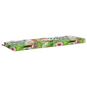 Vidaxl Blazina za klop SOEST 100% poliester večbarvno 150 x 50 x 8 cm