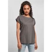 Womens T-shirt with extended shoulder darkshadow