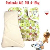 shumee Plenice za večkratno uporabo NappiMe AIO PUL Apples