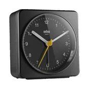 Braun Réveil analogique BC03B noir avec alarme crescendo Črna