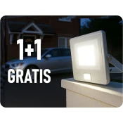 V-TAC LED reflektor s PIR senzorjem 30W, 2340lm, bel, 1+1 gratis! Barva světla: Dnevna bela