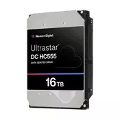 16TB WD Ultrastar DC HC555 3,5-palčni 7200 vrt/min