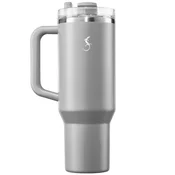 shumee Termo vrček Lurch Big Cup, nerjaveče jeklo, 1,2 l, siv