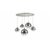 Maytoni P140-PL-170-5-N - Lestenec na vrvici FERMI 5xE27/60W/230V krom