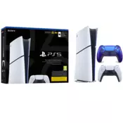 Igralna konzola PlayStation 5 Slim Digital, 825GB + dodaten kontroler (c.indigo)