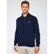 LACOSTE Pletena jopa, modra