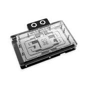 Alphacool 10248, hrbtna plošča za hlajenje GPU, baker/krom/aluminij, 1xARGB