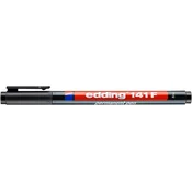 Marker za alkohol, OHP, 0,6 mm, EDDING 141 F, crni 4-141001