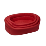 Moksi VR01 Foam bed Ležaljka, Set od 3 velicina, Crvena