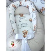 Bubamara037 Gnezdo za bebe Medvedic, Bež