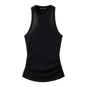 MANGO Top AMANDA  črna