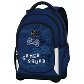 CONNECT Ranac dacki anatomski lagan Gamer Squad 40223 tamno plavi-crni