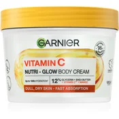 Garnier Posvetlitvena krema za telo Vitamin C (Nutri-Glow Body Cream) 380 ml