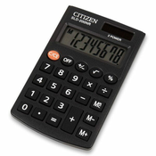 Gradanski kalkulator SLD200NR, crni, džepni, osam znamenki
