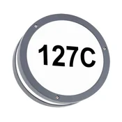 Ideus Hermetična LED svetilka siva 7,5 W IP54 4100K SOLINA 03836
