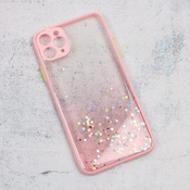 Ovitek bleščice Frame Glitter za Apple iPhone 11 Pro Max, Teracell, roza