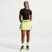 NikeCourt Advantage Womens Dri-FIT High-Waisted Tennis Skirt - Yellow