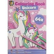Bojanka Grafix Colouring - Jednorog, ?5, 64 stranice