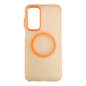 Silikonska futrola Magsafe FLURO COLOR Samsung A16 NARANDŽASTA