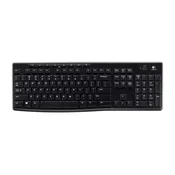 RABLJENI - Tipkovnica LOGITECH K270, bežicna, crna, Unifying receiver USB