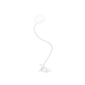 Solight LED stolna lampa s mogucnošcu prigušivanja i kopcom 8W, 300lm, DC5V, podesiva temperatura svjetla, USB, bijela [WO66-W]