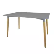 CHOMIK PRAVOKOTNA MIZA 120 x 80 x 74 cm - SIVA *7851