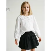 Sinsay - Elegantan komplet: bluza i pamucna suknja - šareno