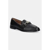 Loaferice BOSS Helyan 50548788 Crna