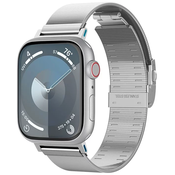 Spigen Sleek Link, silver - Apple Watch 49mm/45mm/44mm/42mm (AMP07224)