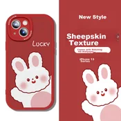 Baozou Maska za mobilni telefon iPhone 13, Crvena