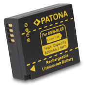 baterija DMW-BLG10 / DMW-BLE9 za Panasonic Lumix DMC-GF3 / DMC-GF6 / DMC-TZ81, 820 mAh