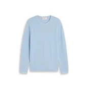 TOM TAILOR DENIM Pulover svetlo modra