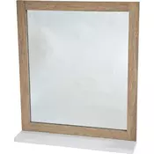 Tendance Ogledalo Stockhlom 48X10X53,5Cm Mdf Bambus Bela